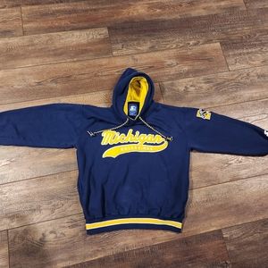 90s Vintage Michigan Wolverines Starter Hoodie